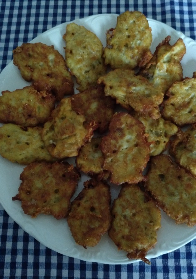 Una foto de Buñuelos de berenjena
