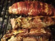 Una foto de solomillo a la parrilla