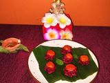 Beetroot Lotus modak