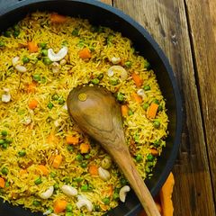 A picture of Vegetable Pulao.
