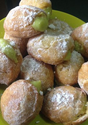 Foto resep Donat dengan filling saus alpukat