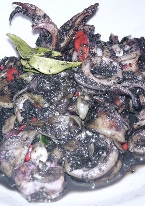 Foto resep Cumi Tinta Hitam Gurih