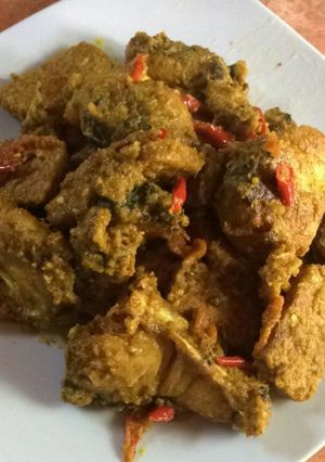 Foto resep Ikan Terakulu Goreng bumbu kuning