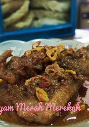 Foto resep Ayam merah merekah