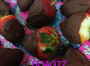 Una foto de Fresas chocolatosas