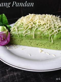 Foto resep Bolu Pisang Pandan