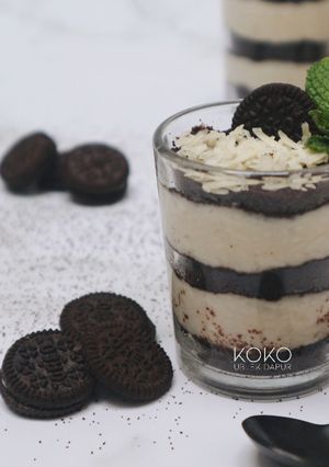 Foto resep Oreo Cheesecake Dessert Cups