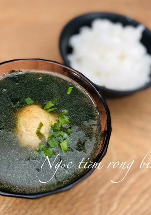 Hình của món Ngọc tiềm rong biển - ăn dặm.