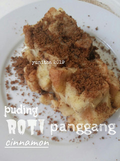 Foto resep Puding Roti Panggang Cinamon
