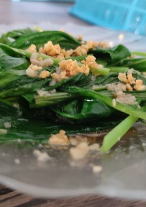 Foto resep Sawi bawang putih