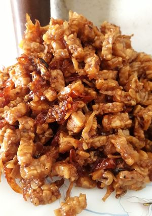 Foto resep Kering tempe teri crunchy
