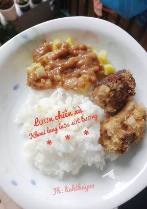Hình của món Lươn chiên xù - Ăn dặm cho bé.
