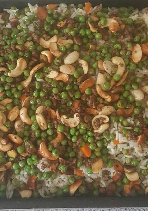 صورة لوصفة رز و بازاليا