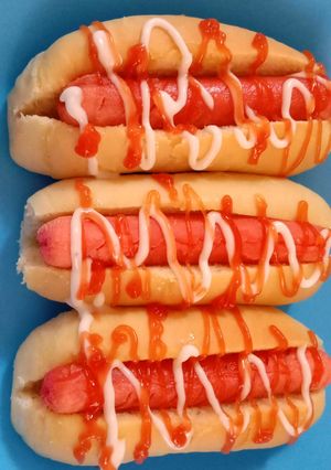 Foto resep Roti hotdog lembut |metode autolisis