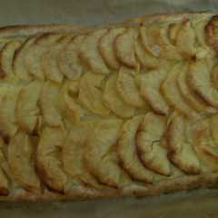 Una foto de Tarta de manzana un postre ideal
