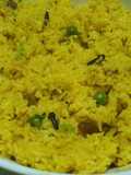 Peas and Nuts Sweet Pulao