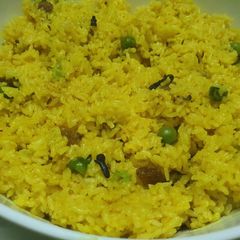 A picture of Peas and Nuts Sweet Pulao.