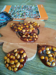 Foto resep 345) Ampyang Kacang Jahe