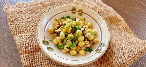 Hạt sen, Hạt điều và Bắp xào nấm