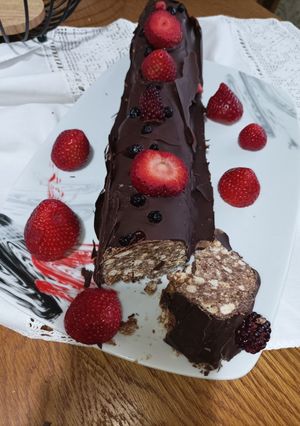 Φωτογραφία της συνταγής Σαλάμι σοκολάτας 🍫