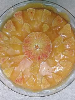 عکسی از دستور کیک پرتقالی