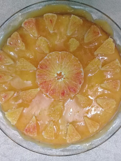عکسی از دستور کیک پرتقالی