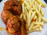 Conejo en Salsa de Tomate a la Cerveza