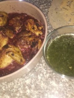صورة لوصفة ملوخية أو ملوكية 😋😋😋