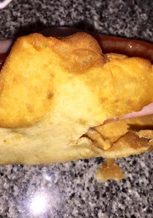 Una foto de Pizza frita