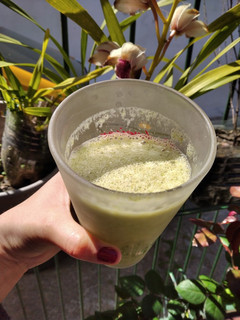Una foto de Smoothie refrescante con Maca :)