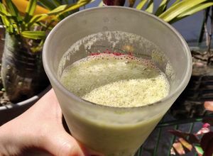 Una foto de Smoothie refrescante con Maca :)