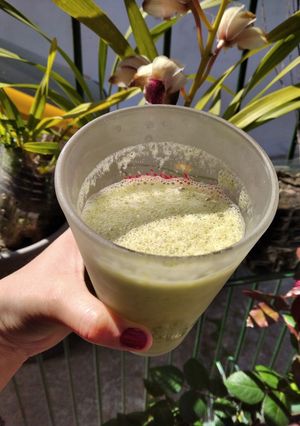 Una foto de Smoothie refrescante con Maca :)