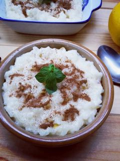 Una foto de Arroz con leche clásico