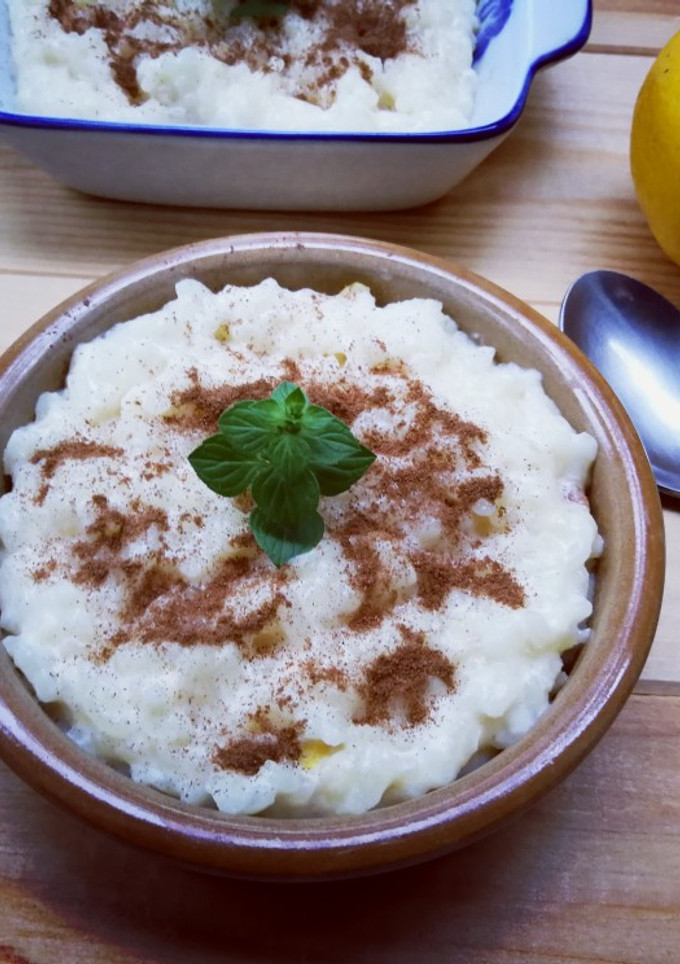 Una foto de Arroz con leche clásico