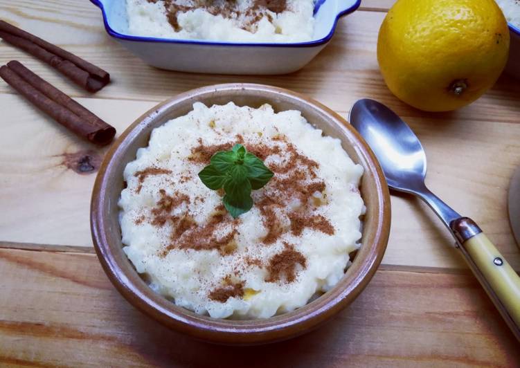Arroz con leche clásico