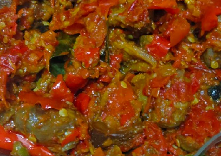 Bumbu memasak Sambel merah ati ampela Anti Gagal