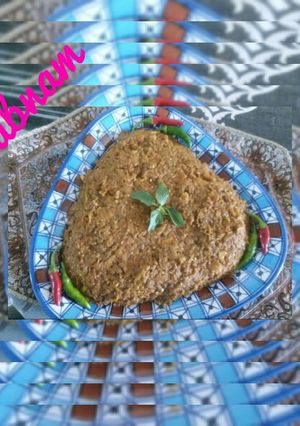 عکسی از دستور حلیم بادمجان