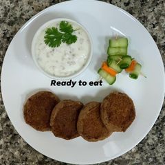 Lukhnow Special Vegetable Galouti Kebab A picture of Lukhnow Special Vegetable Galouti Kebab.