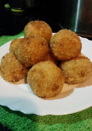 Foto resep Potato ball isi daging ayam