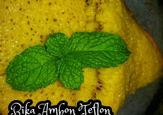 Easiest Way to Prepare Tasty  Bika Ambon Teflon