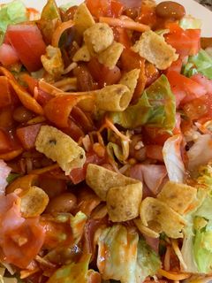 A picture of Fritos Salad.
