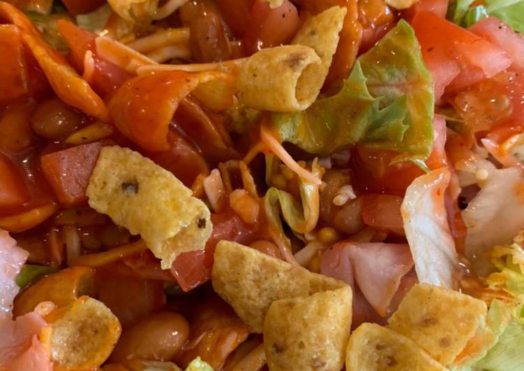 Steps to Prepare Perfect Fritos Salad