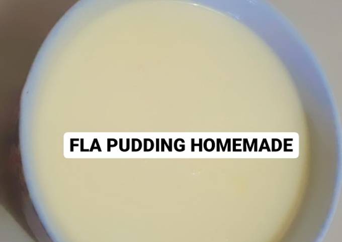 Fla Pudding Homemade