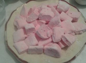 Una foto de Malvavisco caseros