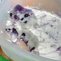 A picture of Blueberry Cream Freeze #denisemartin.