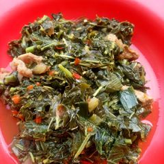 A picture of Vegetable sauce.
