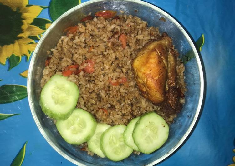 Resep Nasi goreng bumbu potong sdrhna Jadi, Lezat Sekali