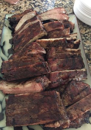 A picture of Grilled Sweet Ribs.