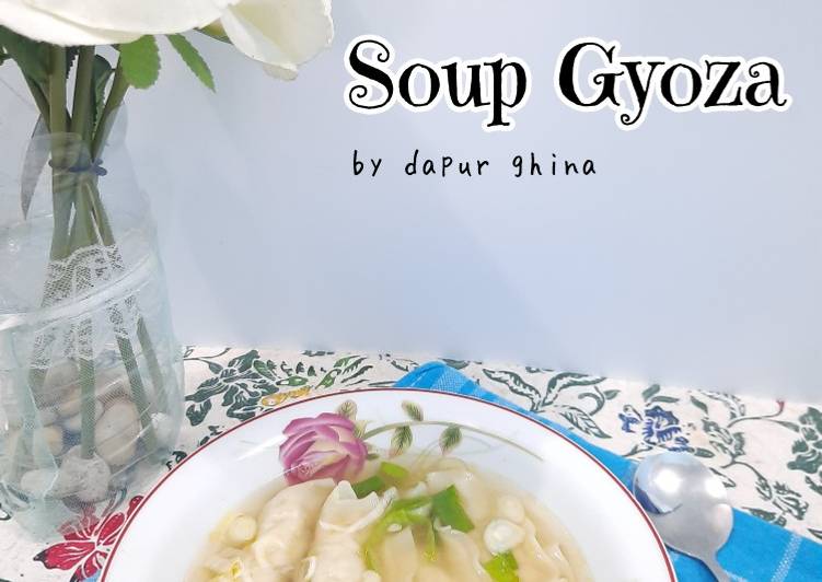 Resep Soup Gyoza Anti Gagal