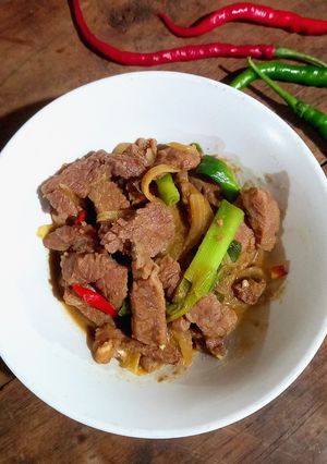 Foto resep Beef Pan Margarine